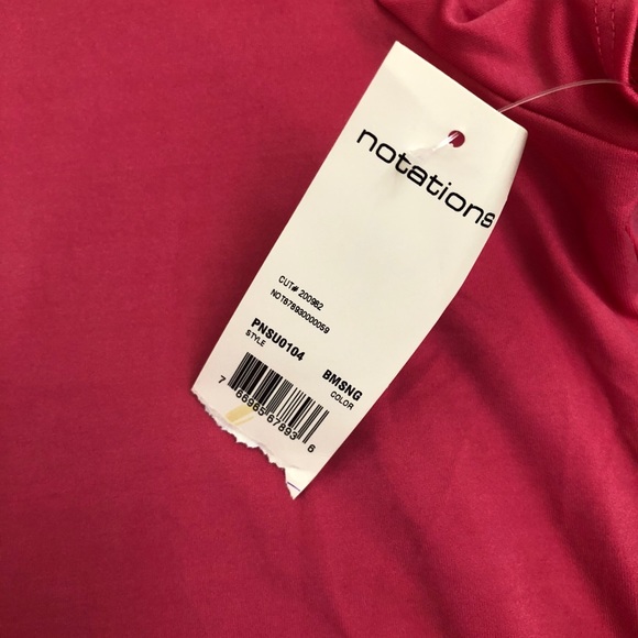 NWT Notations top size Petite XL - Picture 2 of 2